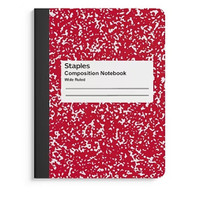 COMPOSITION NOTEBOOK 7.5" X 9.75", WIDE RULE